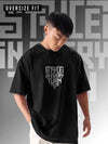 Relaze-Oversized Tshirt Maze Printing Design
