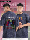 relaze mens Football Printed Oversize tshirt lamie yamal