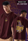 KKR IPL Edition Oversized T-Shirt Unisex | Cotton | Relaze Exclusive